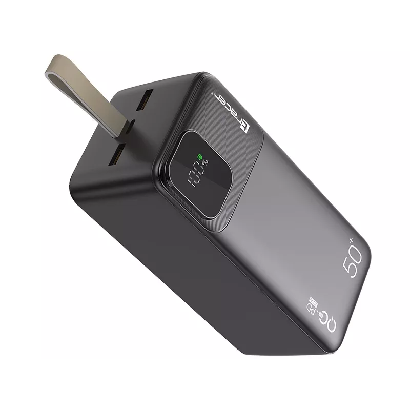 Tracer 47825 Prime-V5 50000mAh QC22.5W+PD20W Power Bank, Black