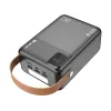Tracer 47826 Prime-V8 80000mAh QC22.5W+PD20W Power Bank, Black