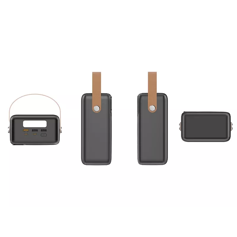 Tracer 47826 Prime-V8 80000mAh QC22.5W+PD20W Power Bank, Black