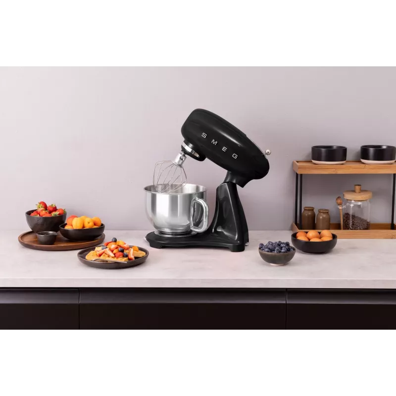 Smeg K?chenmaschine SMF05BLEU, 4.8L, 1000W, Black