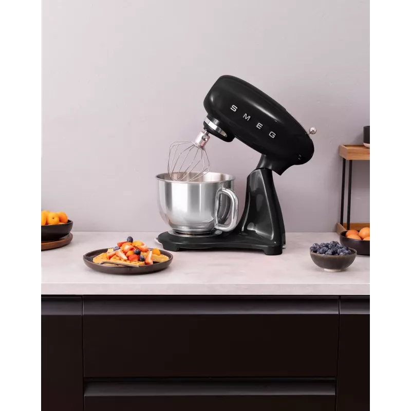 Smeg K?chenmaschine SMF05BLEU, 4.8L, 1000W, Black