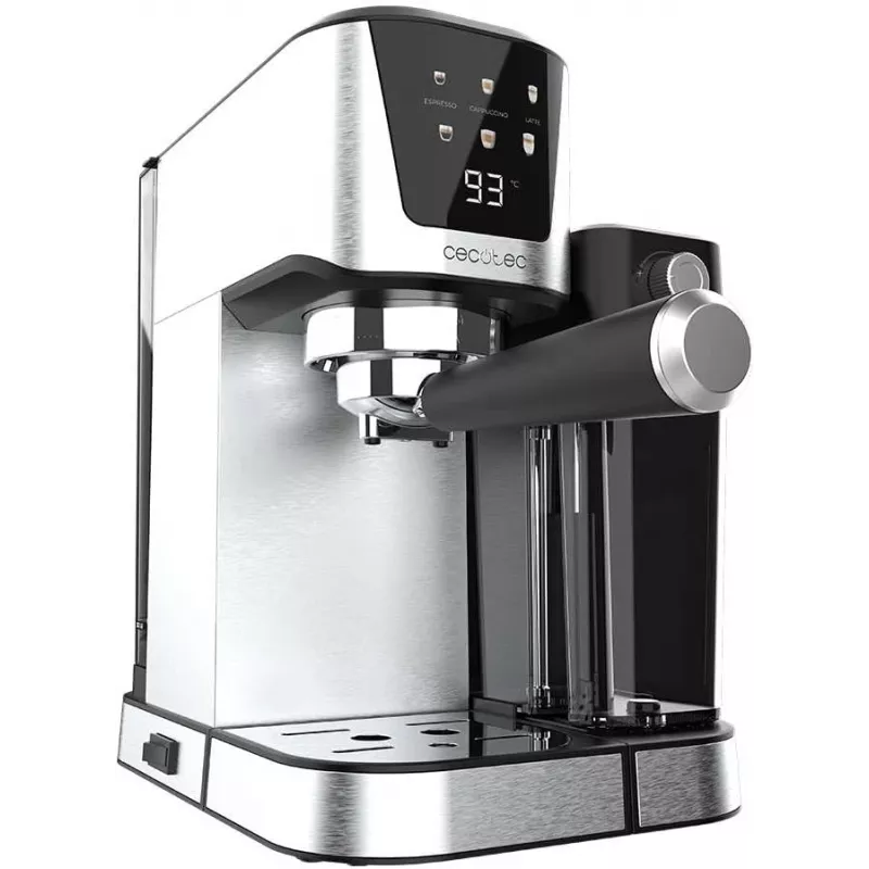 Cecotec Coffee Maker | Power Espresso 20 Cream | Pump pressure 20 bar | Built-in milk frother | Semi-automatic | 1350 W