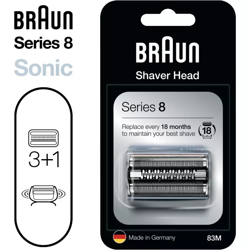 Braun Series 8 Shaver Combipack 83M