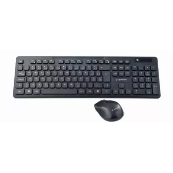 Gembird KBS-WCH-03 wireless keyboard and mouse set, black