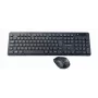 Gembird KBS-WCH-03 wireless keyboard and mouse set, black