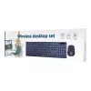 Gembird KBS-WCH-03 wireless keyboard and mouse set, black
