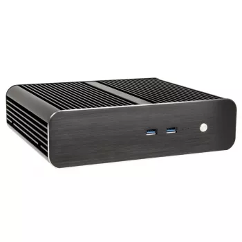 Akasa Euler S Fanless Thin-Mini-ITX Enclosure, OEM - black