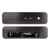 Akasa Euler S Fanless Thin-Mini-ITX Enclosure, OEM - black