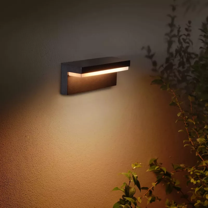 Philips Hue Nyro White & Cool Amb. wall light 1000lm black