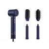 Havit HD634-EU multistyler hot air brush, 1300 W, 4 attachments, blue