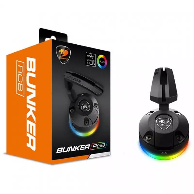 Cougar Bunker RGB Mouse Cable Organiser (Black)