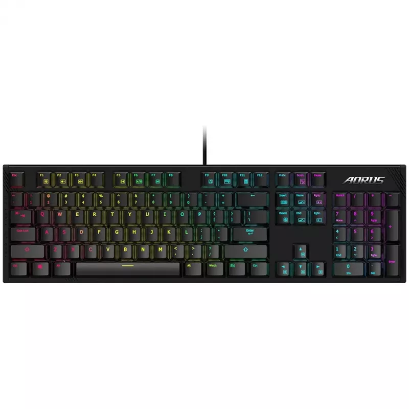 Gigabyte AORUS K1 - Keyboard - Backlighting