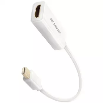 AXAGON RVDM-HI14NW - 0,15 m - Mini DisplayPort - HDMI - Male - Female - straight