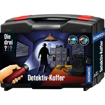 Die drei ??? Detektiv-Carry Case, Detektiv-Sets Complete Equipment for young detectives
