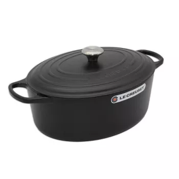 Le Creuset Signature Roaster oval 35cm black (21178350000430)