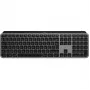 Logitech Master Series MX Keys S for Mac - Keyboard - full size - backlit - Wireless - Bluetooth LE - AZERTY - French - Space-Grey (920-011625)