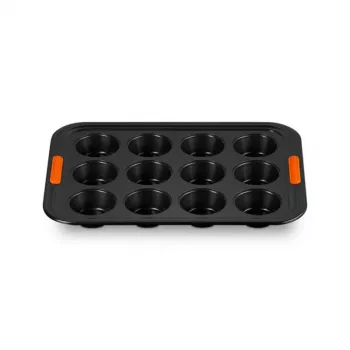 Le Creuset Muffin Tin Carbon Steel Non-Stick NonStick 12pcs (46058000010000)