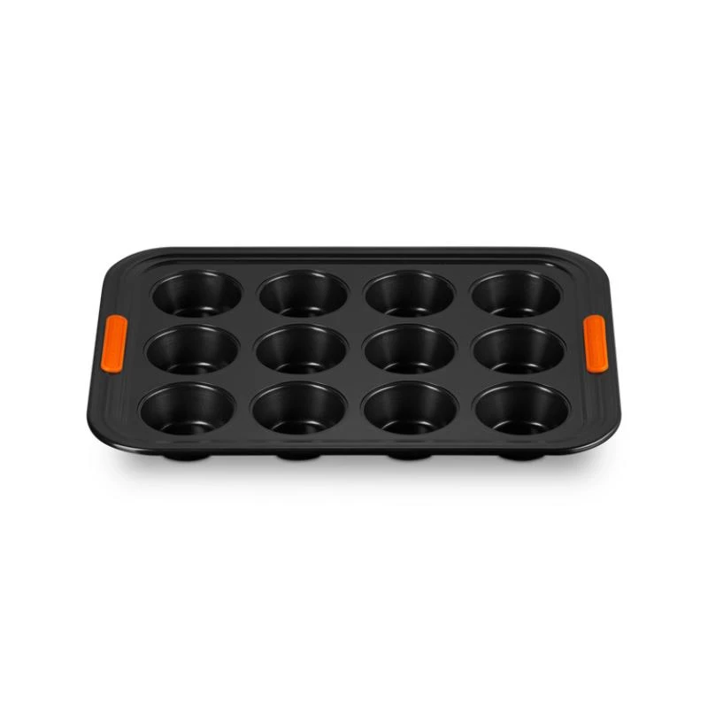 Le Creuset Muffin Tin Carbon Steel Non-Stick NonStick 12pcs (46058000010000)