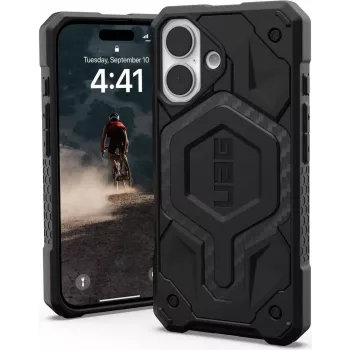 UAG Urban Armor Gear Monarch Case | Apple iPhone 16 | carbon fiber | 114462114242 (114462114242)