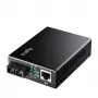 Cudy MC100SA-20 network media converter 100 Mbit/s 1310 nm Single-mode Black