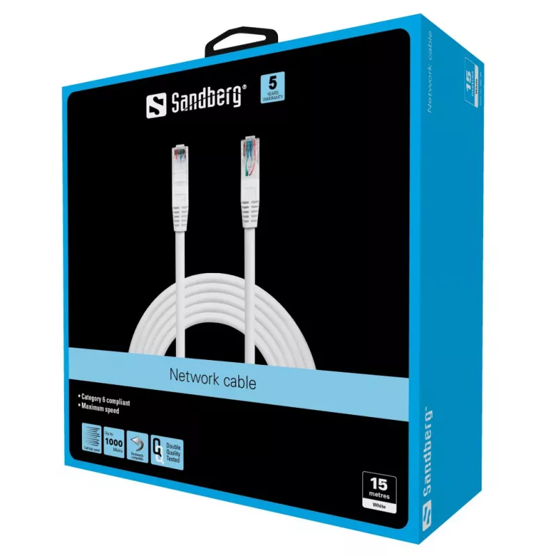 SANDBERG Network Cable - RJ-45 (M) to RJ-45 (M)