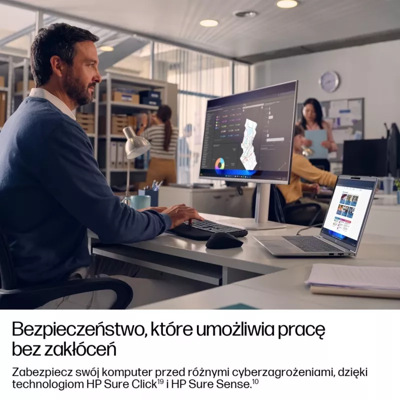 HP EliteBook 6 G1a Next Gen AI PC Copilot+ PC AMD Ryzen AI 5 340 Laptop 35.6 cm (14) WUXGA 16 GB DDR5-SDRAM 512 GB SSD Wi-Fi 6E (802.11ax) Windows 11 Pro Silver