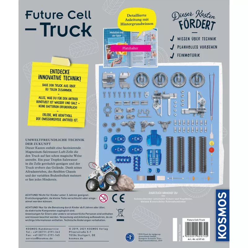 Future Cell-Truck, Experiment Kit