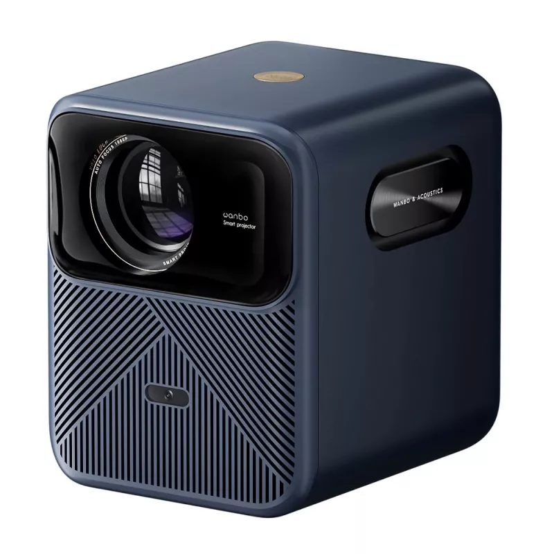 Xiaomi Wanbo 2025 Mozart 1 Pro New Projector Blue, 1200ANSI, 1080P, Google TV, WPB84