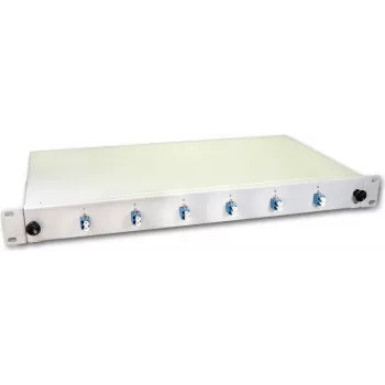 Lightwin LWL Splice Box, 12 Fibres, 6x DLC Singlemode, 9/125µm OS2 G657.A1 Pigtail Splice Boxes (SPBOX 12E09 OS2 DLC)