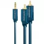 MP3 Adapter Cable (3,5mm Audio Jack Plug/2x RCA Plug) - 5,0m Additional Adapter f. MP3-Player,iPods and Smartphones