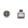 DeLOCK 60077 Cable Adapter M12 RJ-45 Black - turquoise (60077)