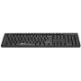 GCQ CleanType Easy Basic - Keyboard - Plastic, for medical environments - washable - USB - QWERTY - USA - Black