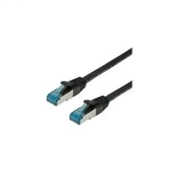 VALUE - Patch-Cable - RJ-45 (M) to RJ-45 (M) - 1.5 m - SFTP, PiMF - CAT 6a - Halogen-Free, Moulded, Snagless, Stranded - Black (21.99.1995)