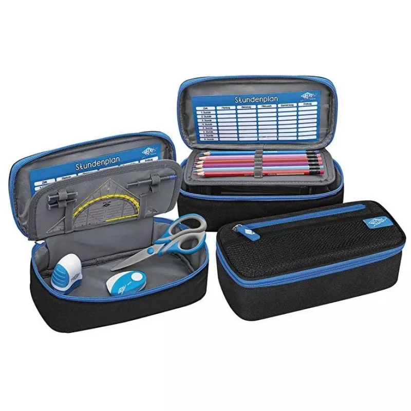 WEDO Pencil Case black/Light Blue