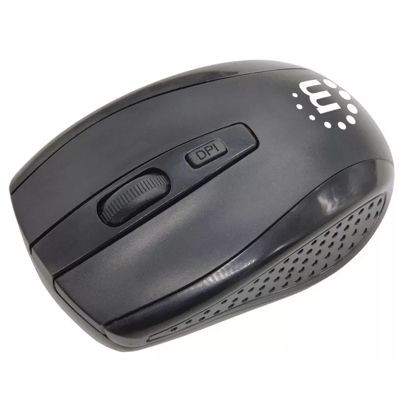 Manhattan 178990 wireless keyboard and mouse set, black