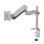 Newstar Flat Screen Desk Mount (CLAMP/GROMMET) 10-30 Silver