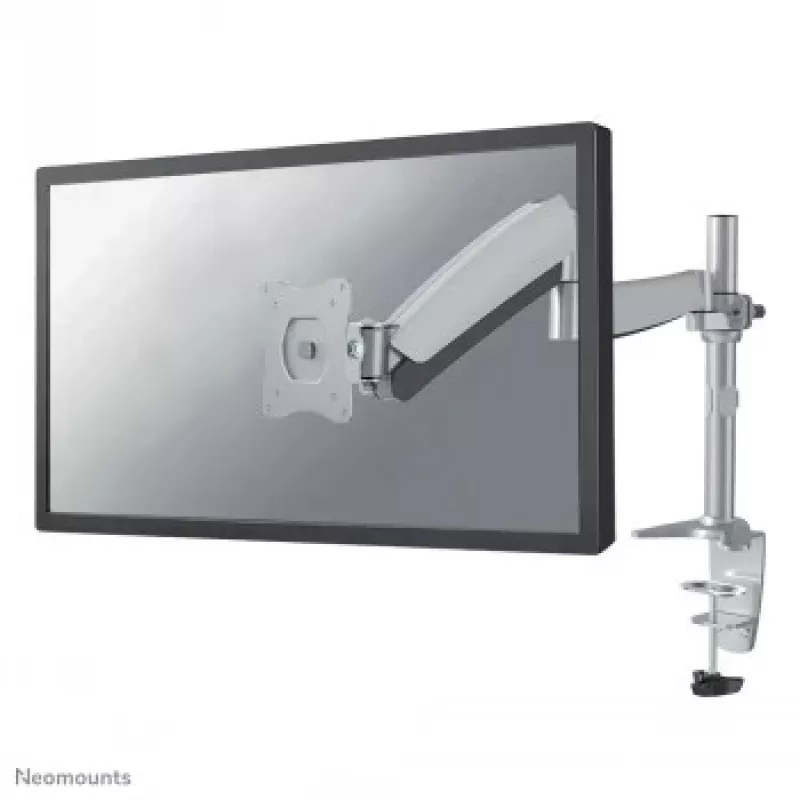 Newstar Flat Screen Desk Mount (CLAMP/GROMMET) 10-30 Silver