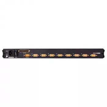 ATEN CL5708MW 43cm wide LCD KVM Switch, USB-PS/2,VGA, 8 Port, UK-Layout