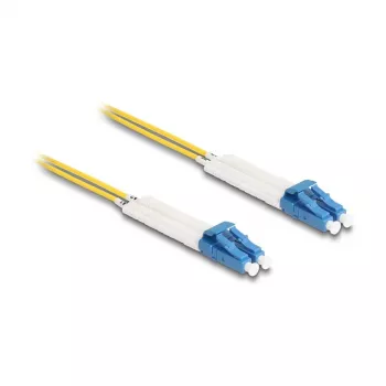 Delock LWL Cable LC Duplex to LC Duplex Singlemode OS2 winkelbar 1 m