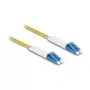 Delock LWL Cable LC Duplex to LC Duplex Singlemode OS2 winkelbar 1 m