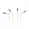 Delock LWL Cable LC Duplex to LC Duplex Singlemode OS2 winkelbar 1 m