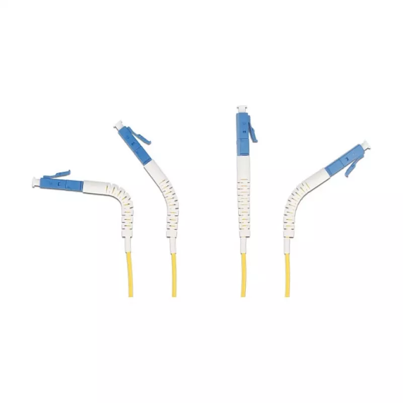 Delock LWL Cable LC Duplex to LC Duplex Singlemode OS2 winkelbar 1 m