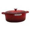 Le Creuset Signature Roaster oval 35cm cherry red (21178350602430)