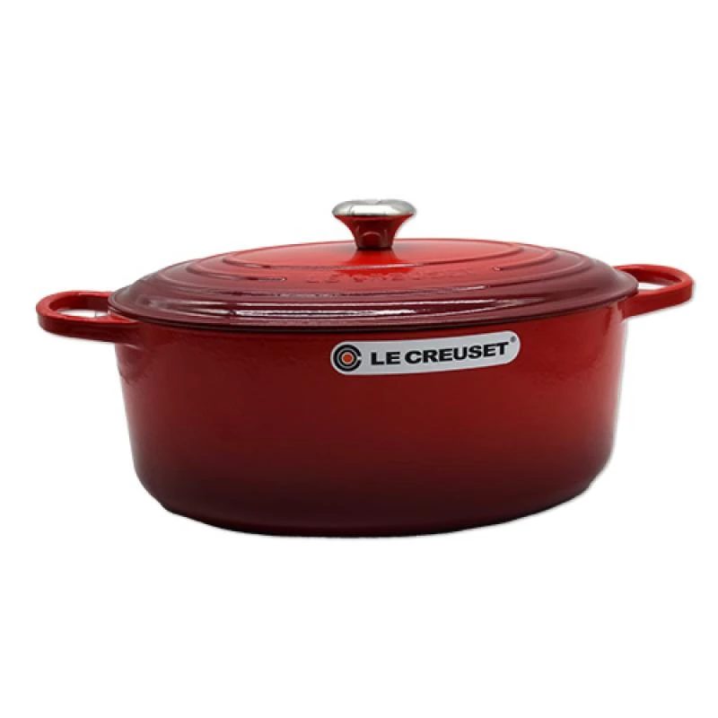 Le Creuset Signature Roaster oval 35cm cherry red (21178350602430)