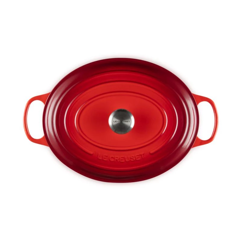 Le Creuset Signature Roaster oval 35cm cherry red (21178350602430)