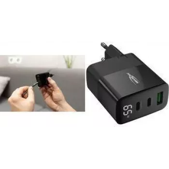 Ansmann 1001-0150 Power Adapter Black