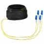 EFB Trunk Cable U-DQ(ZN)BH OS2 4E (1x4) LC-LC 20m Dca LSZH G657A1