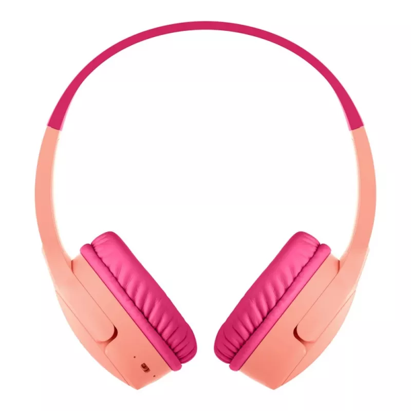 Wireless headphones for kids pink