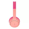 Wireless headphones for kids pink