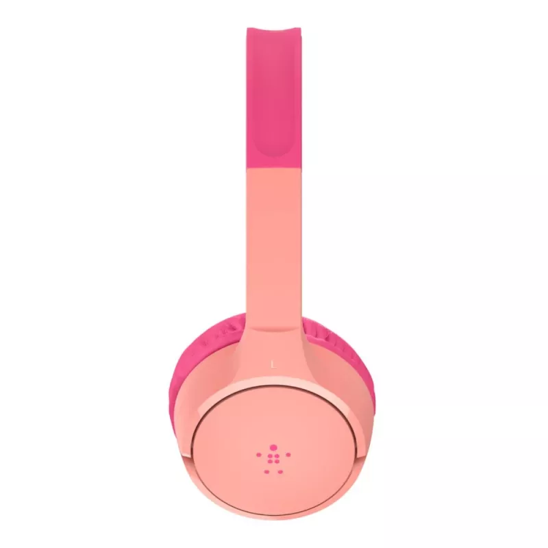 Wireless headphones for kids pink